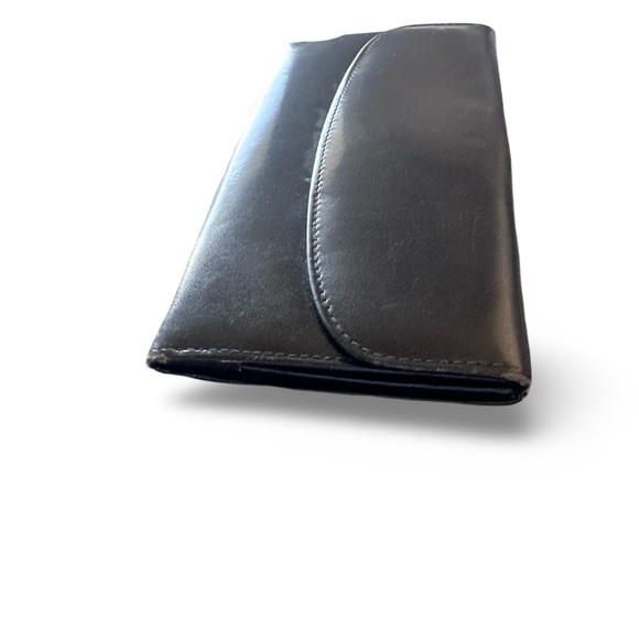 🖤 GUCCI HORSEBIT BIFOLD LONG WALLET - BLACK/RED ❤️ SOFT CALF LEATHER - Picture 8 of 12